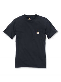 Carhartt Damen Pocket T-Shirt Schwarz